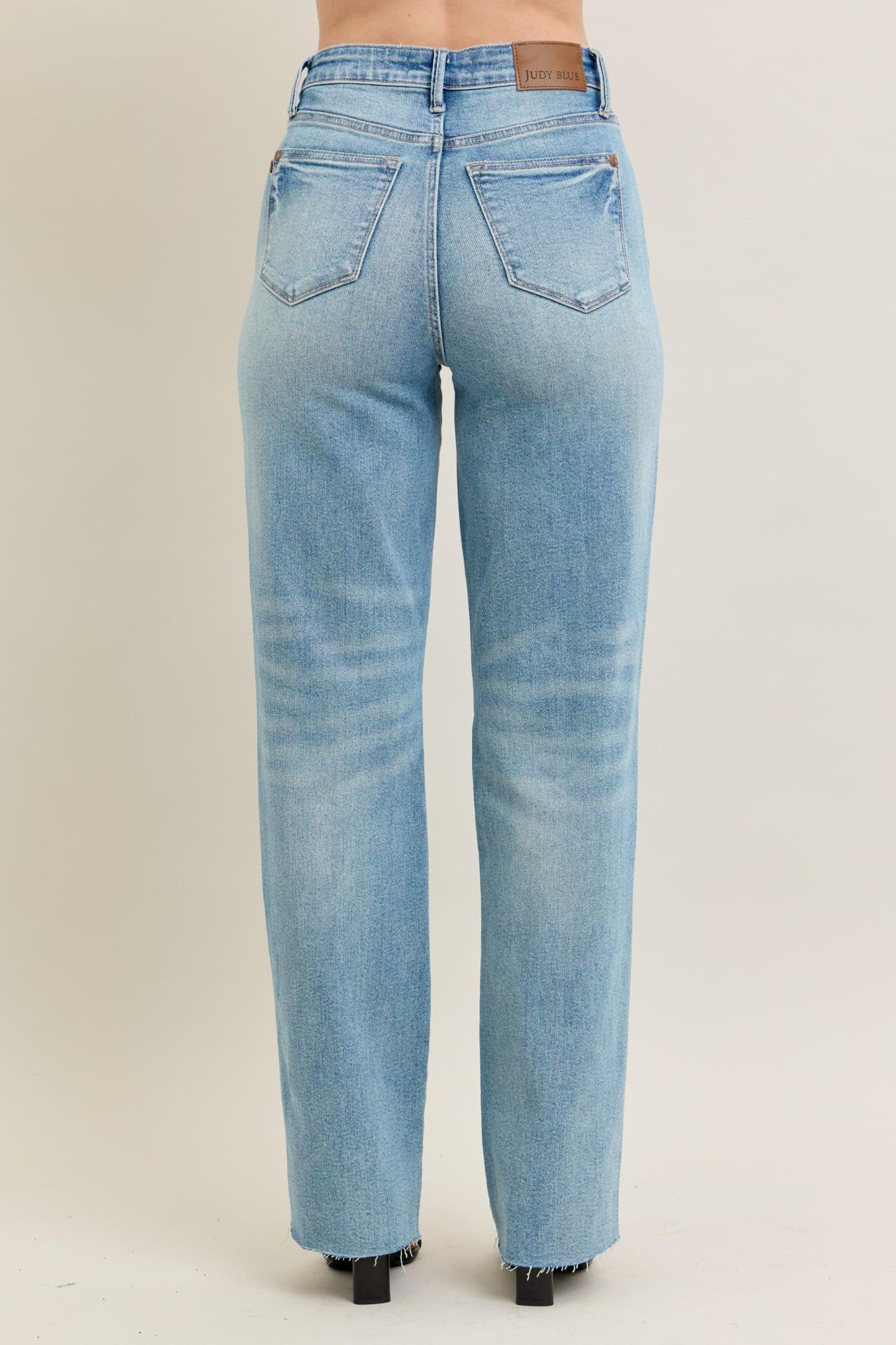 Judy Blue HW Rigid Magic Star 90's Straight - 88915