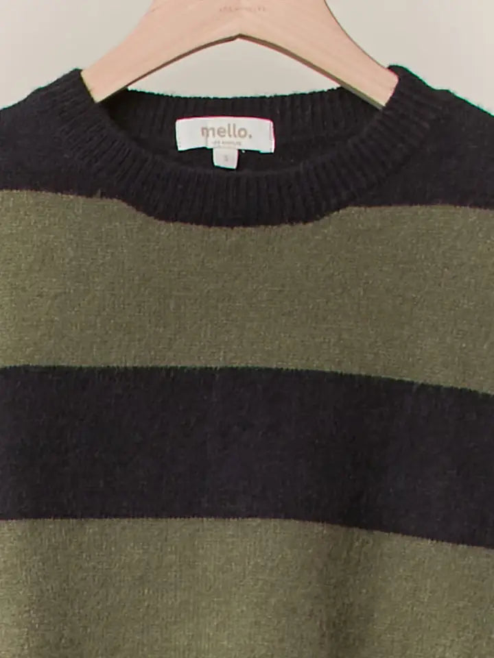 Daisy Striped Sweater