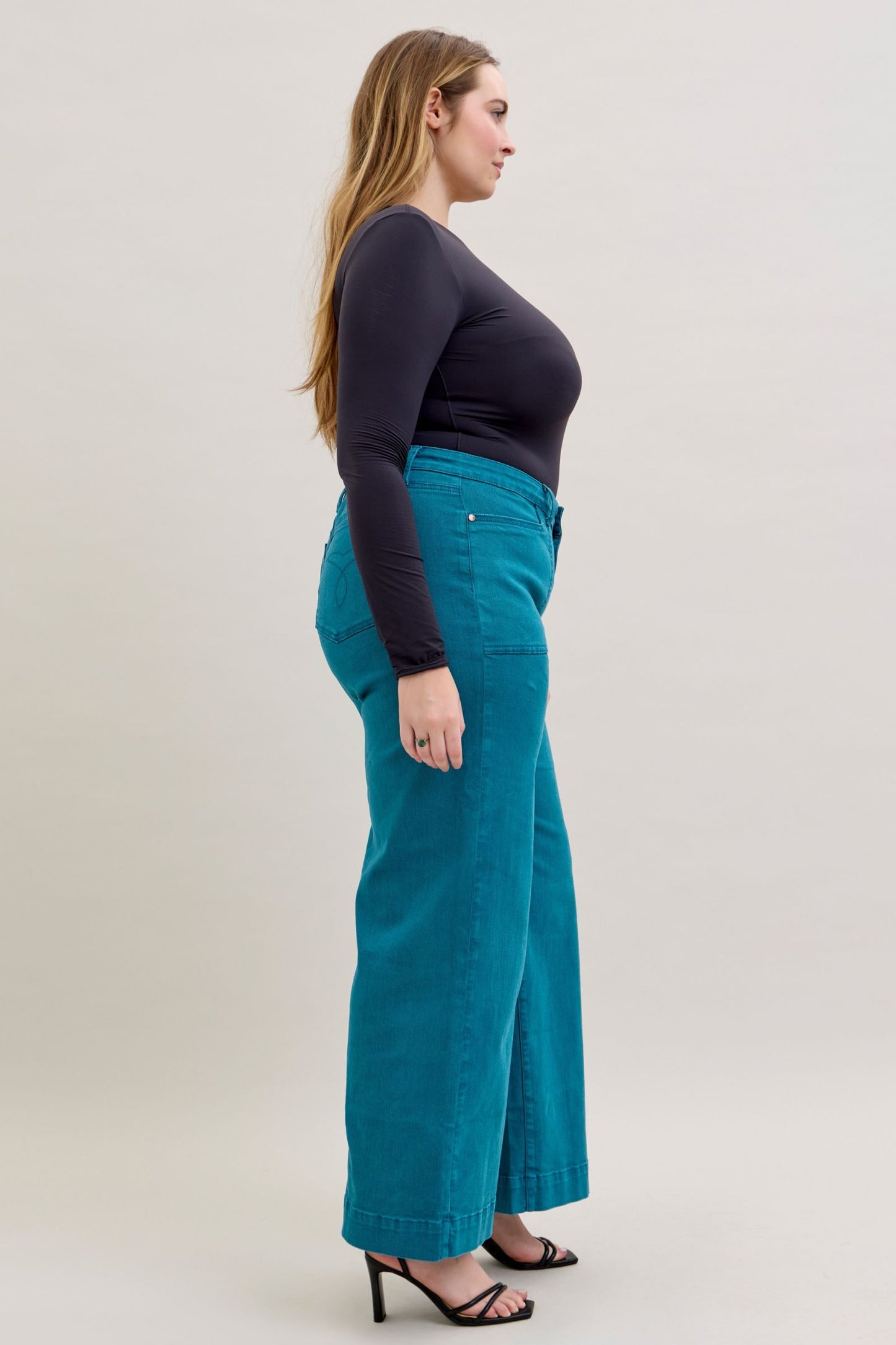 Judy Blue High Waist Flare Jean - 881061 Curvy