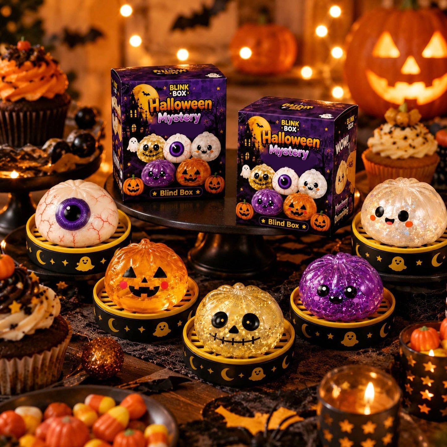 COMING SOON - Halloween Slow Rebound Dumpling Squishy