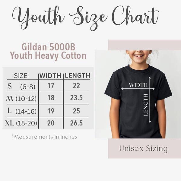 Let Them See You in Me Jesus Kids Graphic Heavy Cotton Tee
