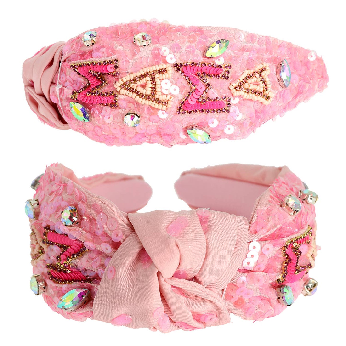 MAMA Embellished Knotted Headband