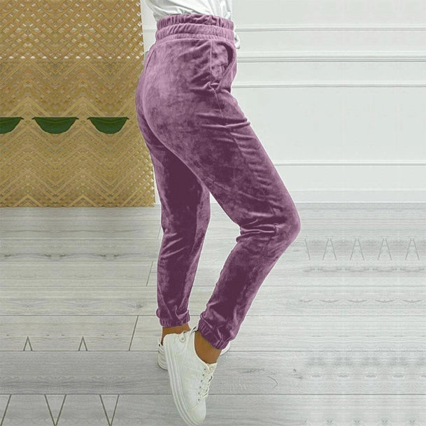 Purple Haze Laced Up Sweats