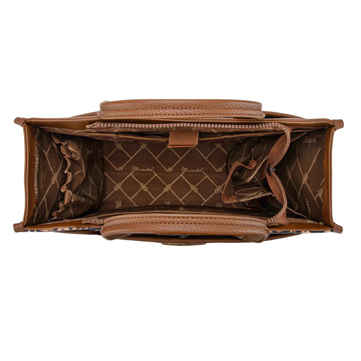 Wrangler Carry-All Large Tote Work Tote /Crossbody - Leopard