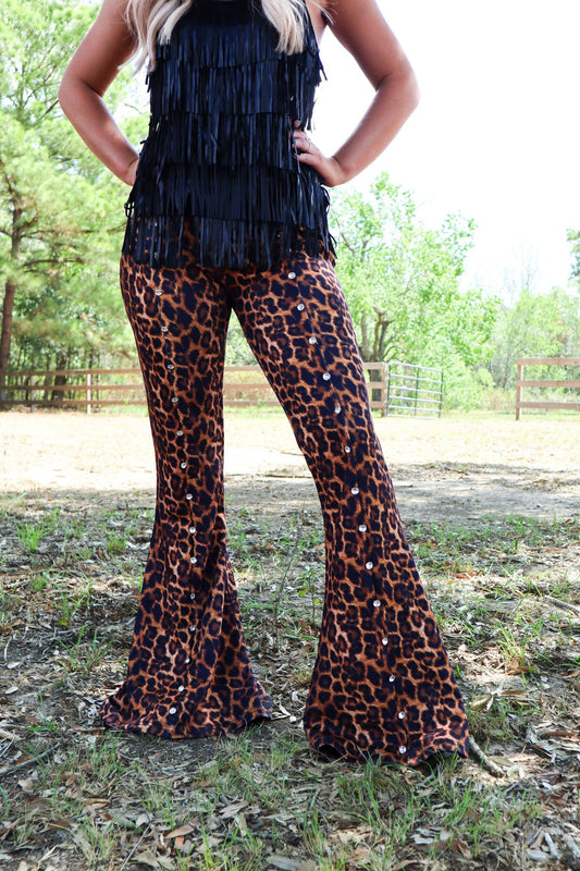 Living on the Edge Fringe Tank - Black