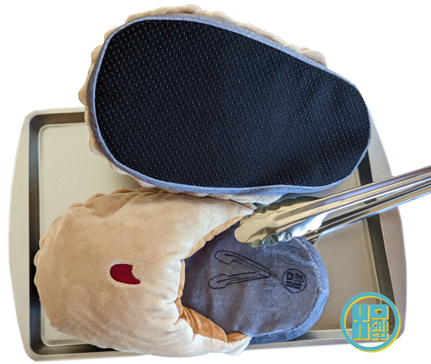 Pantuflas!! Pan Dulce Plush Slippers