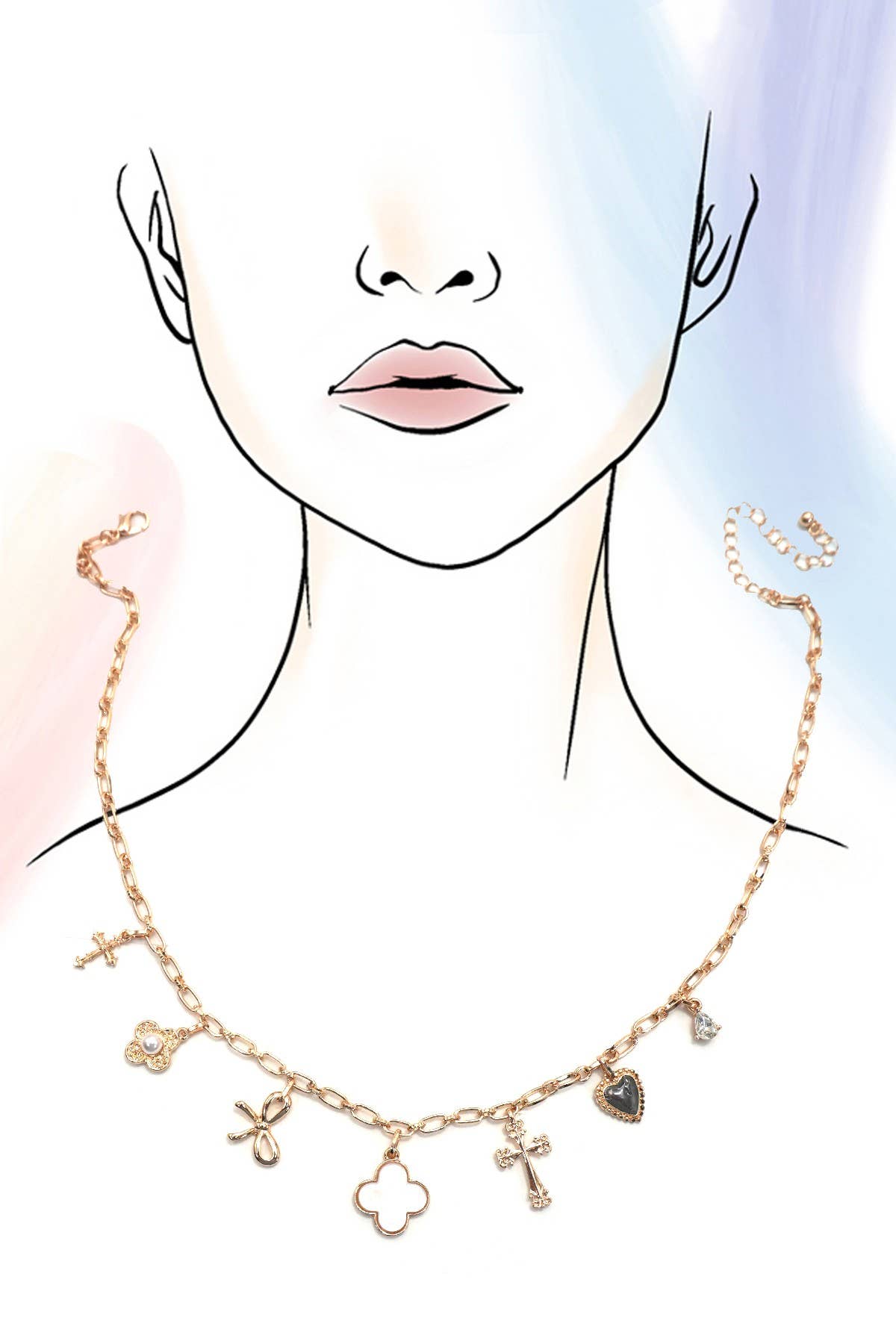 Sweetheart Charm Necklace