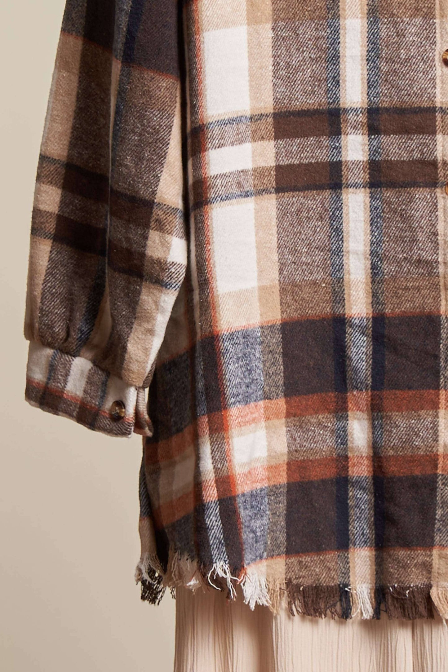Oversize Flannel Shacket