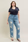 Judy Blue HW Rigid Magic Star 90's Straight - 88915P