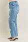 Judy Blue HW Rigid Magic Star 90's Straight - 88915P
