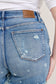 Judy Blue HW Star Print Cut Off Shorts - 150226PL