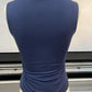 Queen Anne Neck Fitted Basic Tank Top