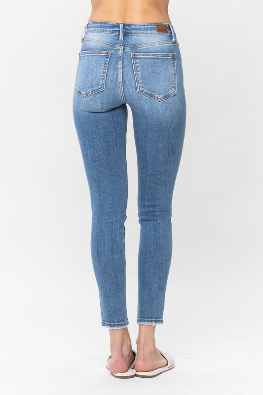 Judy Blue Mid-Rise Vintage Skinny - 82548