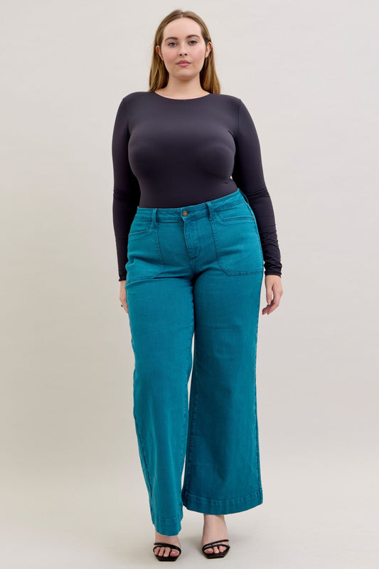 Judy Blue High Waist Flare Jean - 881061 Curvy