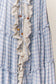 Romantic Checker Ruffle Cardigan