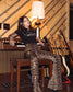 Leopard Animal Print Bell Bottoms Cheetah Palazzo Flare Pant