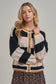 Everyday Cozy Fall Cardigan - Wide Stripe