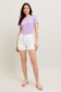Judy Blue HW Rainbow Stitch Shorts - 150239