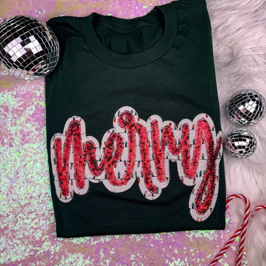 Forest Merry Lights Christmas Tee - Southern Belle