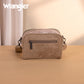 Wrangler Vintage Floral Printed Small Crossbody Bag - Khaki