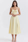SweetKama Ladies Solid Color Midi