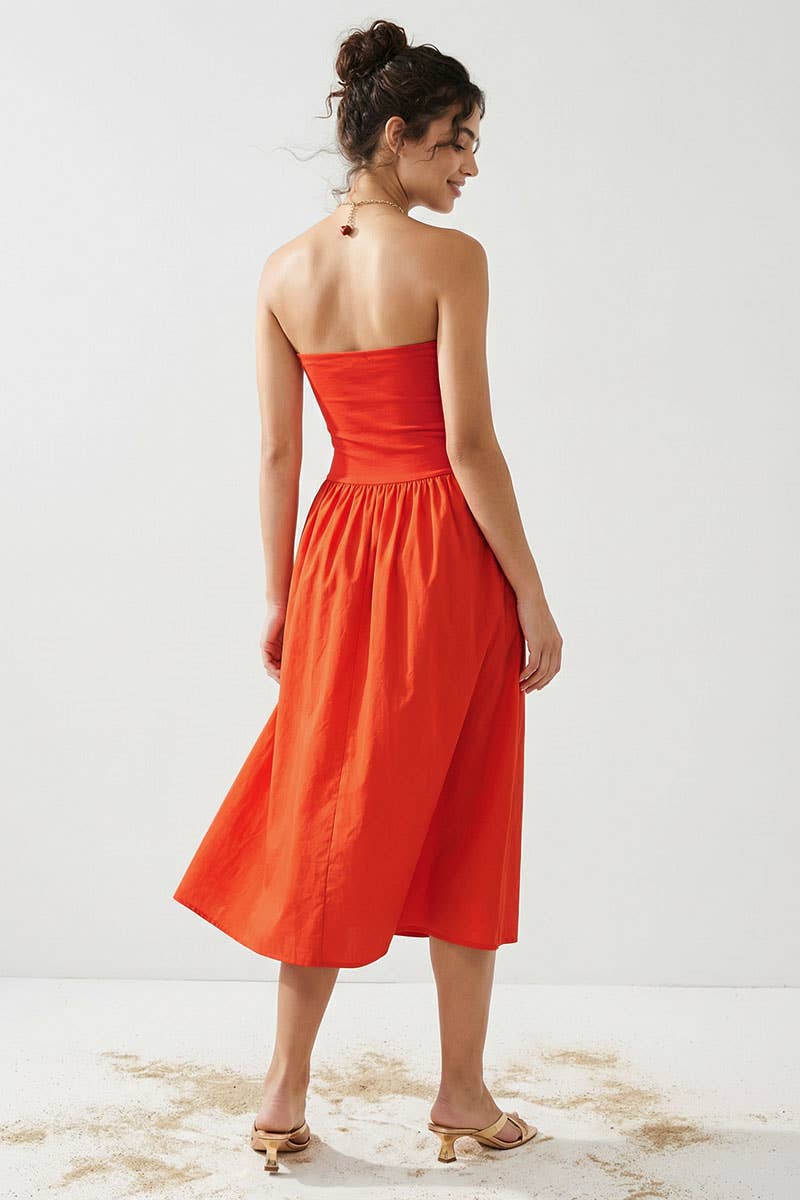 Tube Top Maxi Dress
