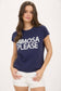 Mimosa Please Short Sleeve Sweater