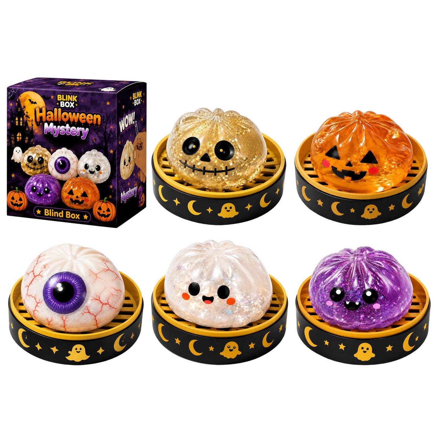 COMING SOON - Halloween Slow Rebound Dumpling Squishy