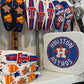 Game Day Beaded Box Bag - Astros