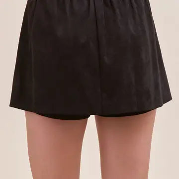 Studded High Waist Skort