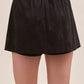 Studded High Waist Skort
