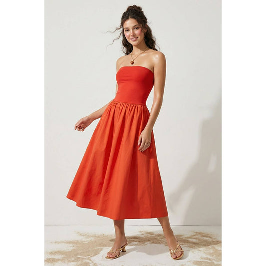 Tube Top Maxi Dress