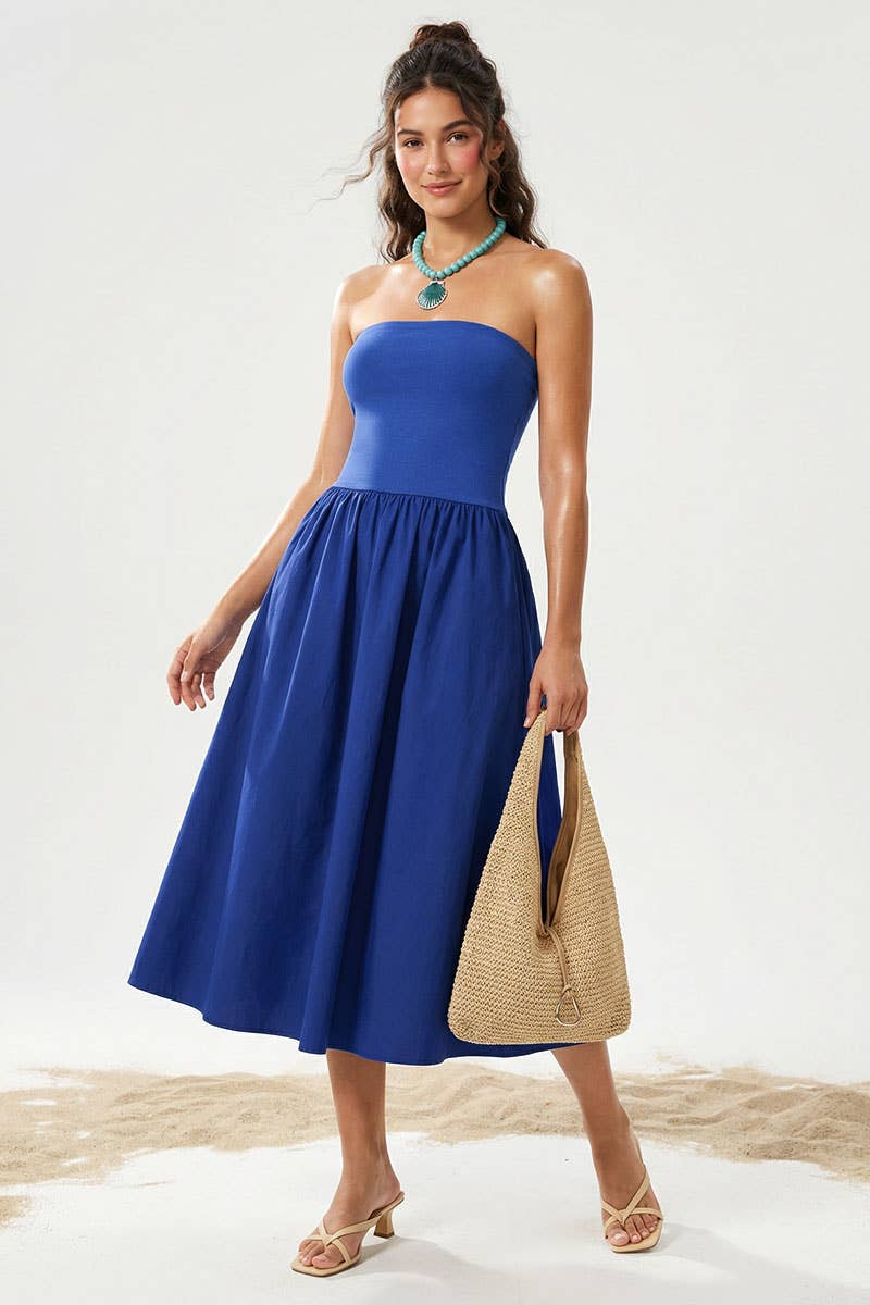 Tube Top Maxi Dress