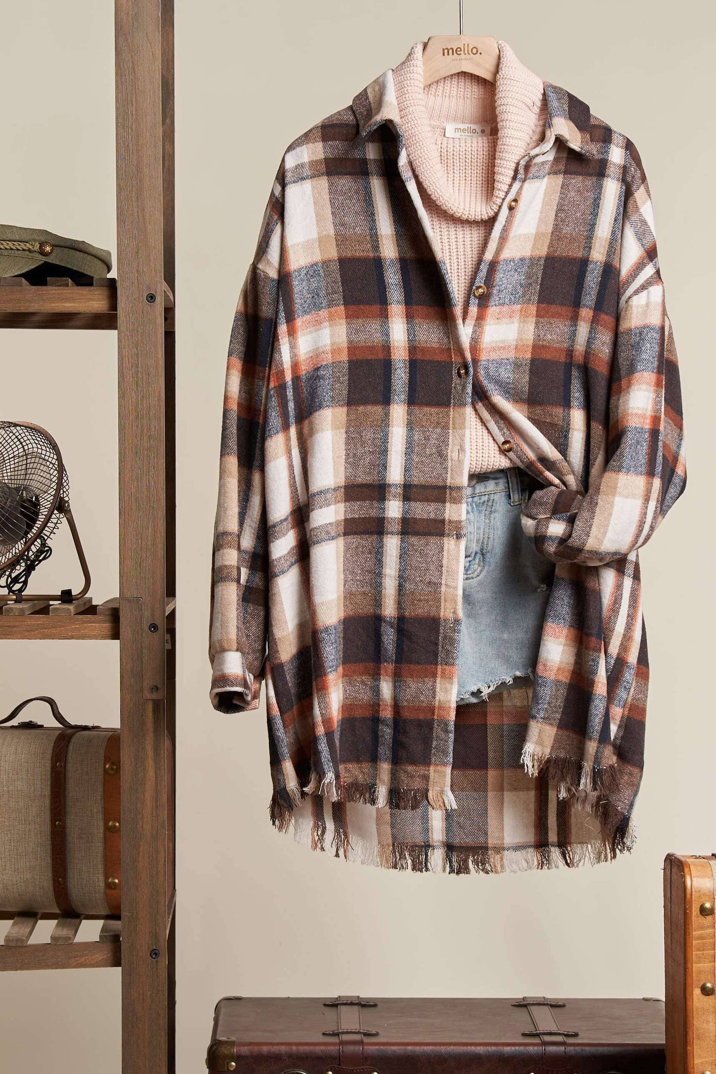 Oversize Flannel Shacket