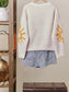 Bold Yellow Sun Cozy Knit Sweater