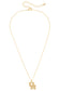 Houston Cougars 24K Gold Plated Pendant Necklace