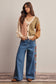 Color Block Knit Cardigan