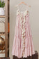 Romantic Checker Ruffle Cardigan