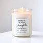 Funny Mother's Day Candle / Gift for Mom from Daughter