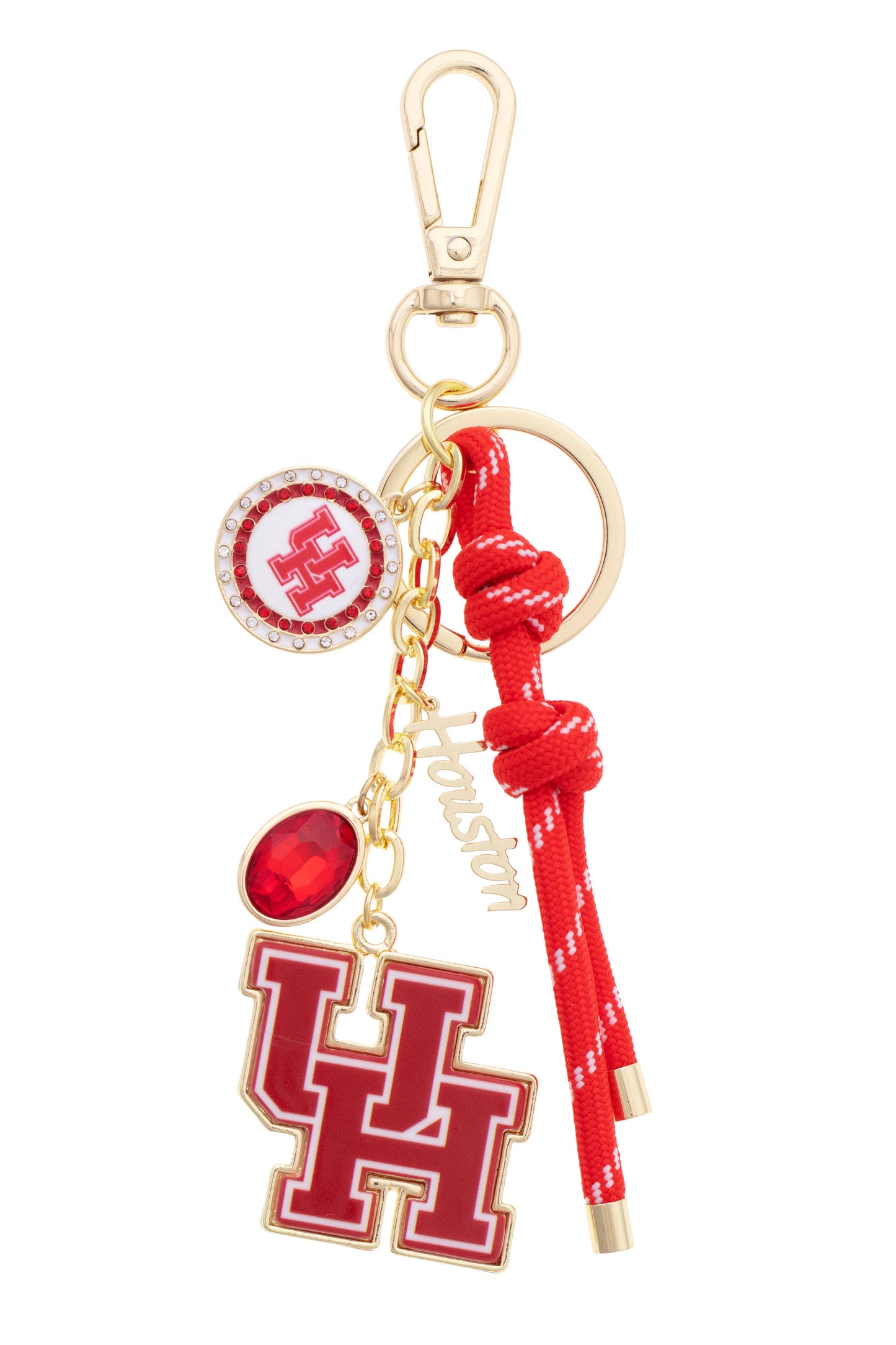 Houston Cougars Cluster Bag Charm