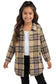 Girl's Plaid Flannel Shirt w/ Insert Pockets