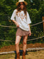 Vintage-Inspired College Graphic TEXAS Tee