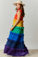 Rainbow Tiered Maxi Dress