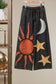 Washed Sun & Star Wide Pants