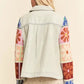 Light Denim Multi Patch Jacket