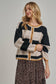 Everyday Cozy Fall Cardigan - Wide Stripe