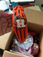 Astros Orange Beaded Headband