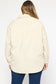 Solid Corduroy Long Sleeve Shacket - Curvy