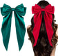 Elegant Silk Satin French Barrette Bow