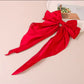 Elegant Silk Satin French Barrette Bow